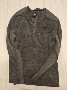 Vortex Men's Green Long-Sleeve Shirt